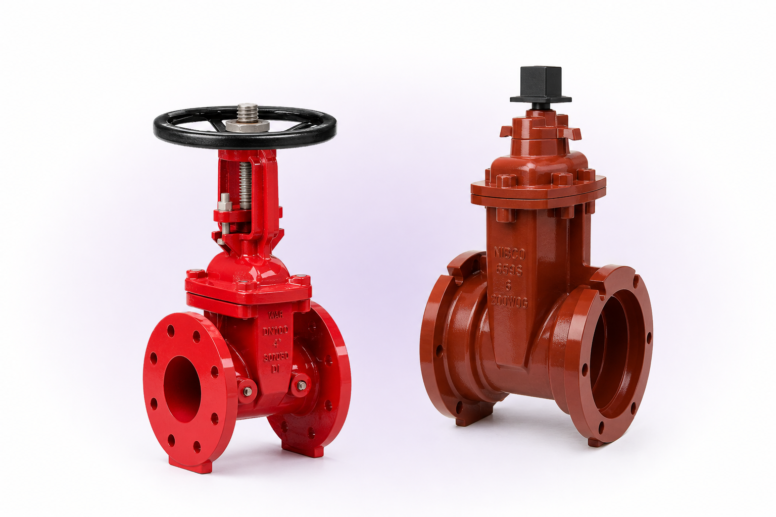 Resilient Seated Gate Valve and OSY Valve Comparison-1