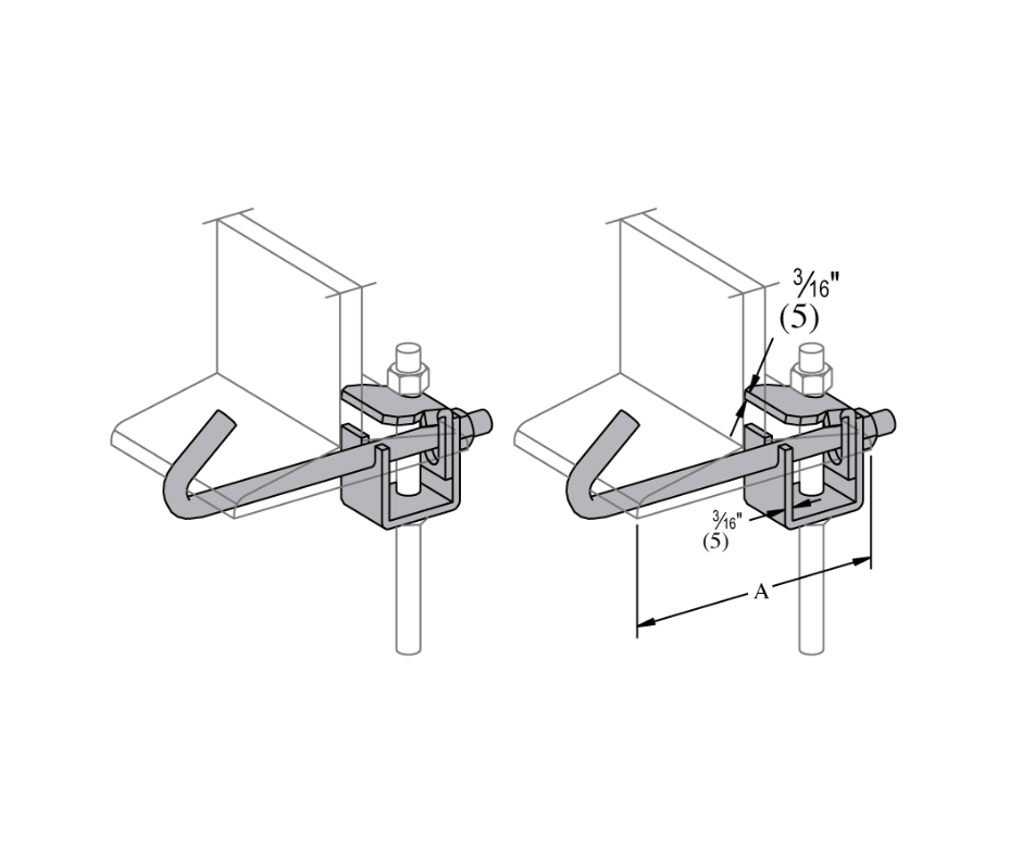 Threaded Rod Beam Clamp