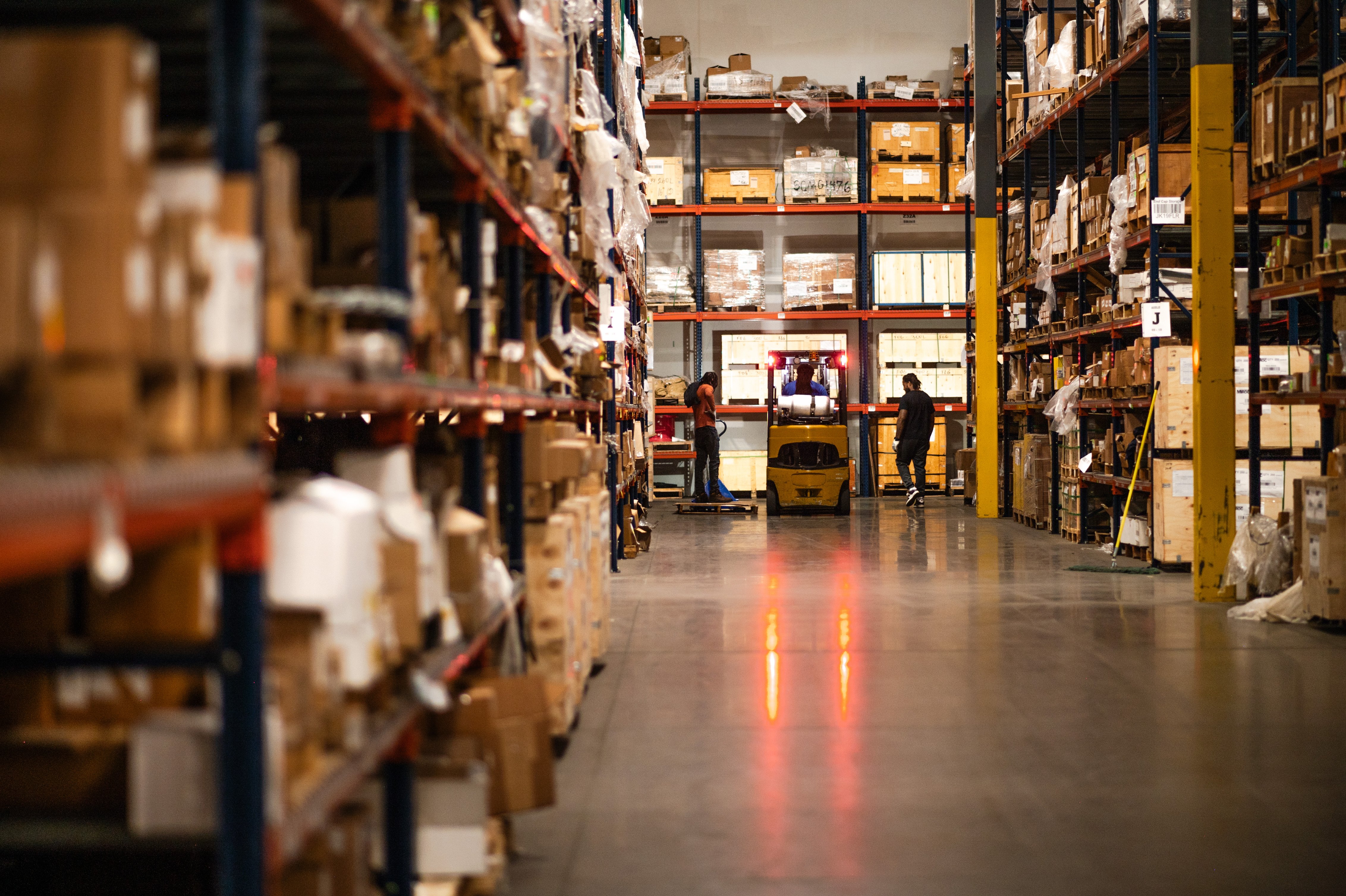 Image of the PUPCO Headquarters' warehouse